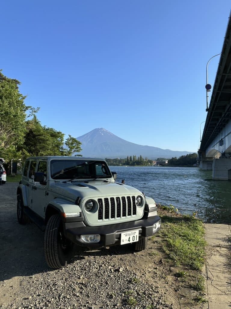 View of Mount Fuji from Ubuyagasaki