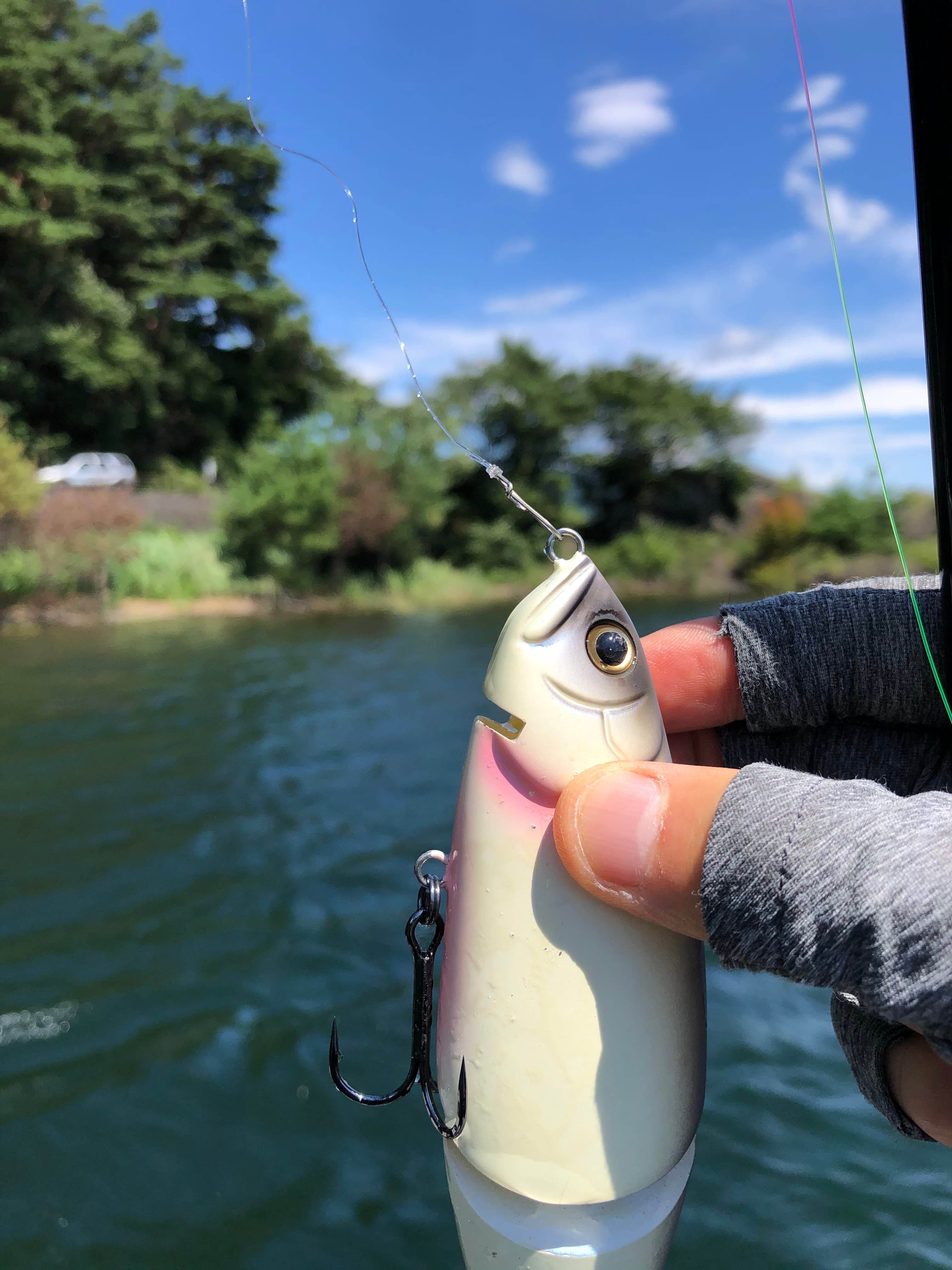 Bass fishing lure used for Kawaguchiko black bass fishing on Lake Kawaguchi